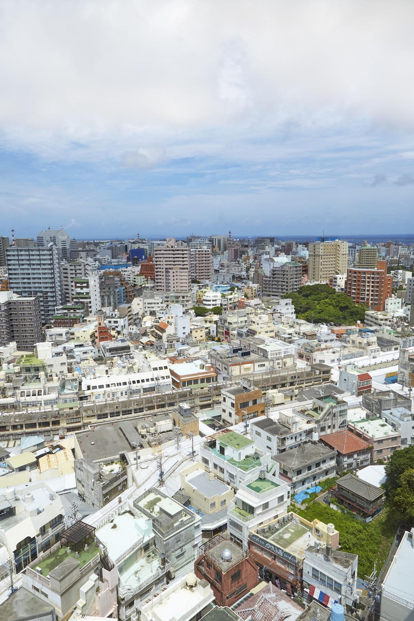Hotel Hyatt Regency Naha, Okinawa Exterior foto Aerial view of Naha