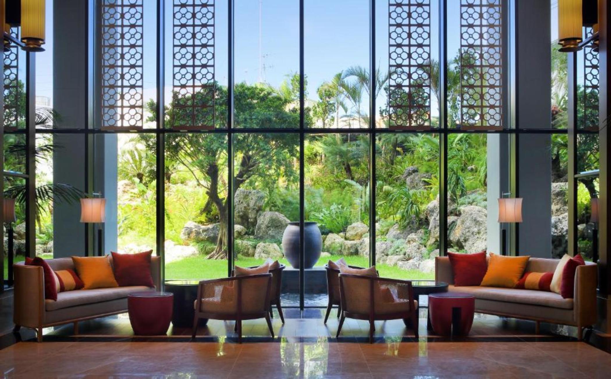 Hotel Hyatt Regency Naha, Okinawa Exterior foto The lobby